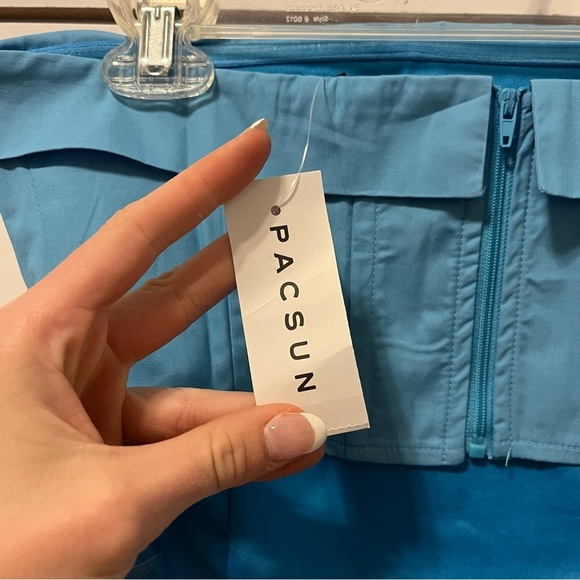 Kendall & Kylie Strapless Foldover Corset Top NWT - Picture 4 of 5